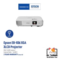 Epson EB-X06 XGA 3600 Lumens EB-X51 XGA 3800 LUMENS 3LCD Projector