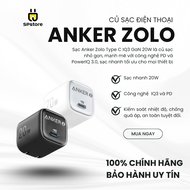 (Bảo hành 1 đổi 1) Anker Zolo Type-C IQ3 GaN 20W Charger A2699