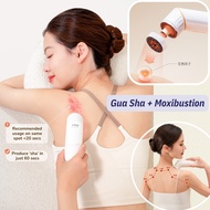 AWIL Multifunction Heat Therapy Bianstone Device/ Ai Jiu Gua Sha/ Moxibustion/ Massage (with mugwort) Dispel damp