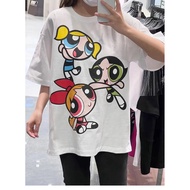 ADLV Oversize Powerpuff Girl T-Shirt White