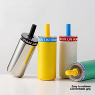 【LUCKY】CHUNLIN Glass Material Thermos Cup Thermal Tumbler Straw Thermos Cup Accompanying Cup Glass C