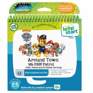 Brand New LeapFrog LeapStart 3D Around Town with PAW Patrol Book For Age 3-6
