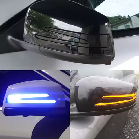 Dynamic Blinker LED Turn Signal Light Indicator For Mercedes-Benz E CLASS Coupe C207 2009-2014 E200/