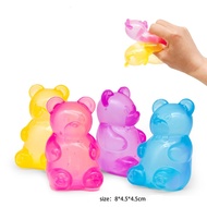 Squishy Gummy Bear Drop Stress Ball Children's Toy Squeeze Bear Shape Squeeze Children's Toy