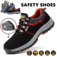 Safety Shoes Men's Work Shoes Protective Shoes Steel Toe-toe Work Safety Shoes Kevlar Sole Four Seas