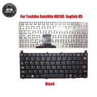 English US For Toshiba Satellite NB100 NB101 NB105 Black Laptop Keyboard