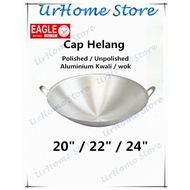 tefal non stick pan tefal kuali non stick 【Cap Helang】/ E-CENTRAL Kuali Aluminium【20" / 22" / 24" 】/