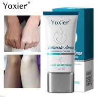 YOXIER WHITENING CREAM Krim Pemutih Badan Area Intim Dark Knees And Elbows Strong Whitening Cream Ce