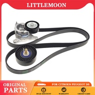 Littlemoon generator belt generator tensioner idler air conditioning belt 575161 575160 5750WP 6PK10