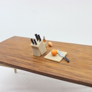 Dollhouse Dollhouse Accessories 1: 12 Miniature Tool Model Mini Seat Model Cutting Board Model FL04.