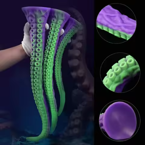 Extra Long Butt Plug Animal Dildo Tentacle Dildos Anal Plug Vagina Masturbator For Women Anal Penetr