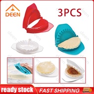 3Pcs/Set Hand Dumpling Maker Mould DIY Empanada Meat Dough Press Mold Maker DN