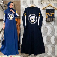 (COD) Gamis Zolaqu Set Hijab/ Gamis Kaos Matt kombed
