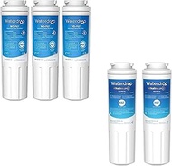 Waterdrop UKF8001 Refrigerator Water Filter, Compatible with Whirlpool EDR4RXD1, 3 regular and two a
