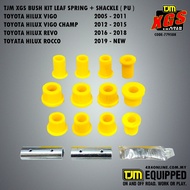 TJM XGS BUSH KIT LEAF SPRING + SHACKLE ( PU ) TOYOTA HILUX VIGO TOYOTA HILUX VIGO CHAMP TOYOTA HILUX