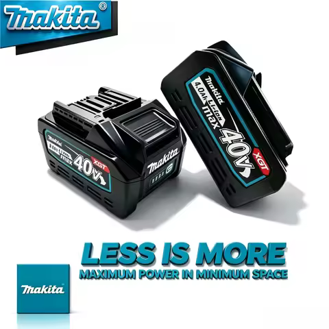 2026 Original Makita 40V 4.0Ah Lithium Ion Battery XGT Long Runtime for Makita 40V Leaf Blower Chain