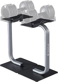 BYZOOM FITNESS Adjustable Dumbbell Stand Rack Holder Weight Training Fitness Exercise for Home Gym W