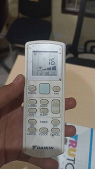remote ac daikin seken