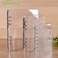 TWINKLE1 Loose Leaf Ring A4/A5/A6/A7 Office Supplies Transparent Plastic Folder Binder