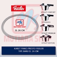 LATEST Fissler pressure rubber 26 cm, new type, comfort