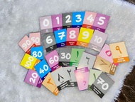 Flash Card Edukasi Anak / Mengenal Angka / ROSISEAN