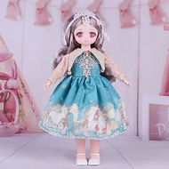 Poseable Change Clothes Doll 30cm