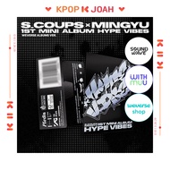 [POB] (Weverse Albums ver.) S.COUPS X MINGYU of SEVENTEEN (SVT) [HYPE VIBES] 1st Mini Album (29th Se