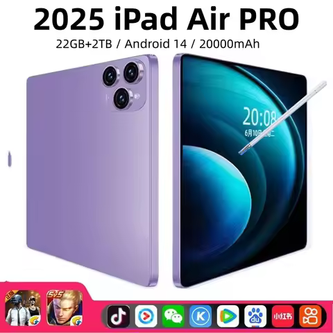 2025 Latest Global First Tablet iPad Air Pro Android 14 планшет Snapdragon 8Gen2 11 inch WiFi GPS WP