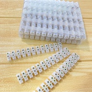 10A Connector Wayar Pvc Terminal [TRANSPARENT 12Pcs ] Block ELEKTRIK BLOCK BARRIER Aircond wire Samb