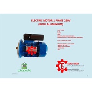 0.75 HP 0.55 KW 1 PHASE 2 POLE Electro MOTOR/Dynamo/Induced MOTOR B5 ORIGINAL