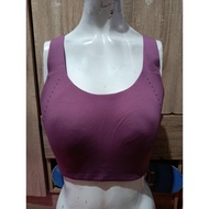 Lululemon Air support bra vintage plum 34DD