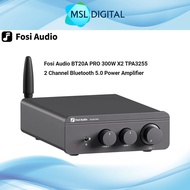 Fosi Audio BT20A Pro 2-Channel Bluetooth Power Amplifier (48V)