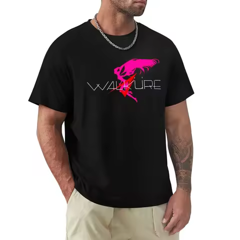 Graphic Short Sleeve Macross manga Walkure T-Shirt summer cute pack manga vintage anime clothes over