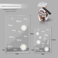 cookies packaging Daisy Cookies Bag Cookies Candy Flat Mouth Packaging Bag Gift Bag Storage Bag Pack