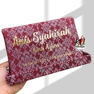 Pocket Book / Buku Album Duit Hantaran Mas Kahwin Songket Klasik Exclusive