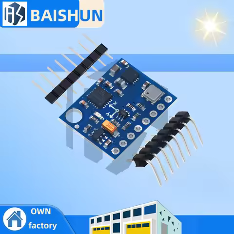 GY-87 10DOF IMU Sensor Module with MPU6050/HMC5883L/BMP180 - Compatible Triple-Sensor Fusion Board f