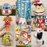 睇內文💥搬倉出血清貨，全新正版，C記「黑E」封鎖，請自重💥美國玩具名牌GUND paw patrol skye 汪汪隊天天公仔、加錢轉 汪汪隊畢業公仔🔆歐美汪汪隊冷氣被 毯 氈🔆歐美美人魚電視被 美人