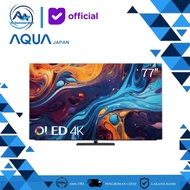 AQUA AQT77C90EUX OLED 4K HDR SMART GOOGLE TV 77 INCH DOLBY ATMOS MEMC 120Hz | AQUA OLED TV 77C90EUX