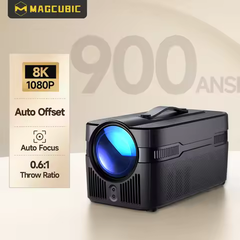 Magcubic Auto Focus HY450C Ultra Short Throw Projector With Auto Offset 1080P 8K HD 900 ANSI WiFi6 B