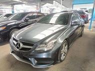 2014年式 E250 coupe 全景黑內 深灰 跑9萬