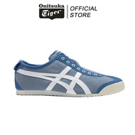 ONITSUKA TIGER MEXICO 66 SLIP-ON (HERITAGE) ผู้ชายและผู้หญิงวินเทจรองเท้าสีขาวขนาดเล็กรองเท้าลำลอง