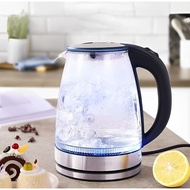 Best Deals 2L Electric Kettle with Glass + Stainless Steel 2L Glass Electric Kettle Heating Kettle/