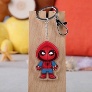 Movie Merchandise Spider-Man Acrylic Keychain Venom Agent Transparent Pendant Spider-Man responds to peripheral gifts OLXN