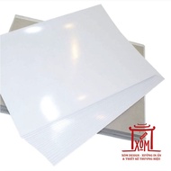 COUCHE PRINTING PAPER 150gsm MATTE SIZE A3/A4 PRINTING UV Pigment INK for Epson L1800 Printer (50 SH