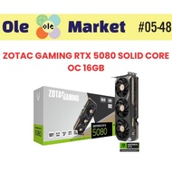 ZOTAC GAMING RTX 5080 SOLID CORE OC 16GB
