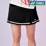 ☸▫Yonex Yonex ชุดชุดกีฬาแบดมินตันเสื้อผ้าเทนนิสกระโปรงสั้นผู้หญิงสองชิ้นปลอมแห้งเร็ว2023ใหม่