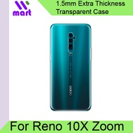 1.5mm Extra Thickness Transparent Soft Case for OPPO Reno 10x Zoom