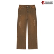 Quần jean nam MIKENCO Baggy Dirty Wash Jeans