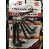 Hex Key Set 10pcs Shop / Hex Key Set 10 pcs
