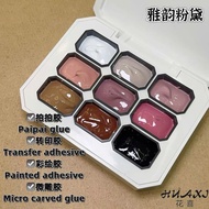 Khay ɡel ombre Nail 9 màu cao cấp mix đủ tông HOT mẫu mới siêu đẹp hàng chuẩn chất ɡel đặc đẹp TUNAI
